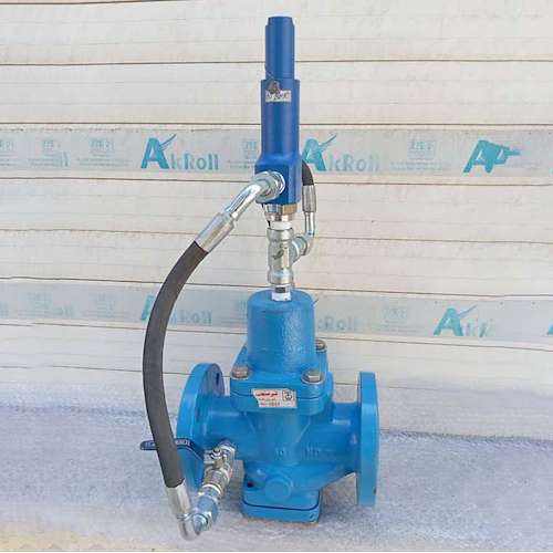 تولید کننده شیر اطمینان چدنی پایلوت دار